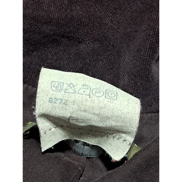 Vtg The Country Fair Jacket Womens M 90s Purple Fine Wale Corduroy Hidden Zipper - Picture 3 of 11